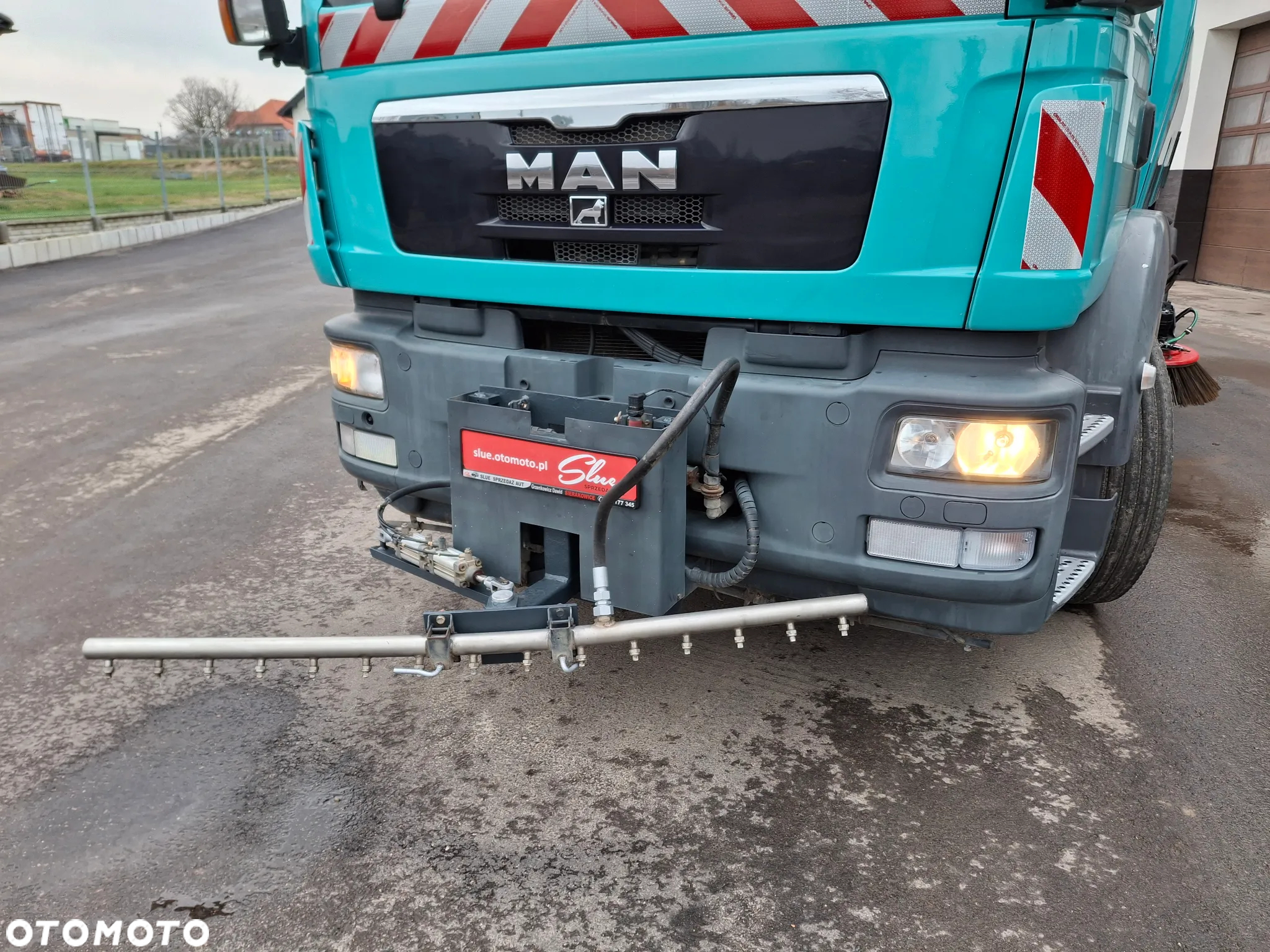 MAN TGM 18.290 Zamiatarka Bucher 2 Silniki Karcher Mycie Ciśnieniowe EUnited PM10 - 17