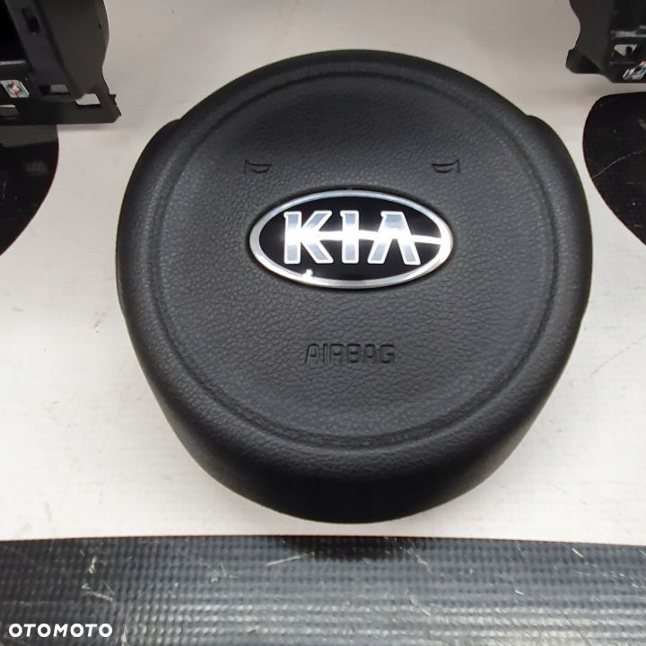 KIA STINGER DESKA ROZDZIELCZA KONSOLA KOKPIT PULPIT PODUSZKI AIRBAG AIR BAG PASY KURTYNY KIT SET - 6