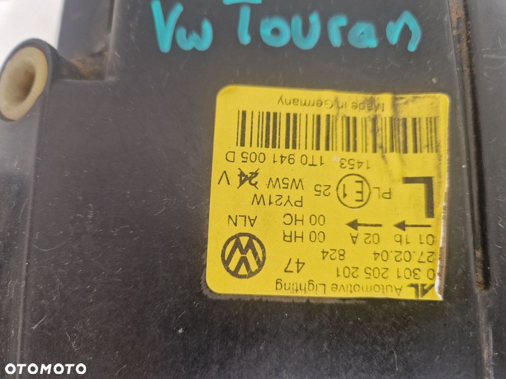 VW TOURA 1T0941005D LAMPA PRZÓD PRZEDNIA LEWA  EUROPA - 3