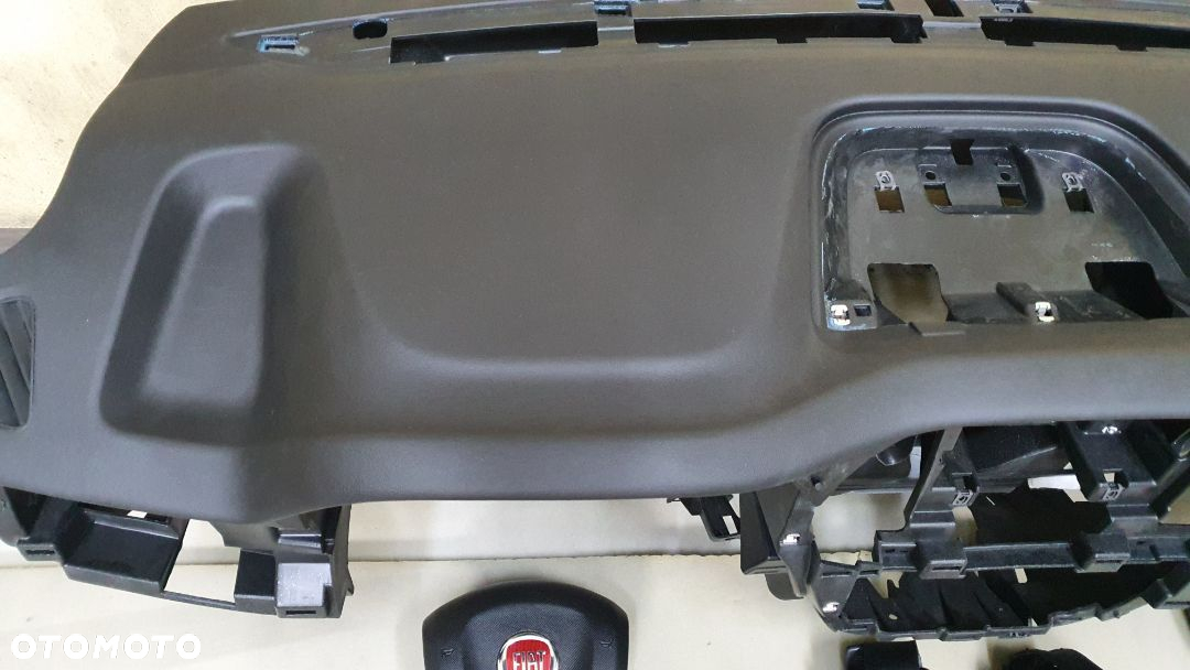 FIAT DOBLO DESKA KONSOLA AIRBAG PODUSZKA PASY - 2