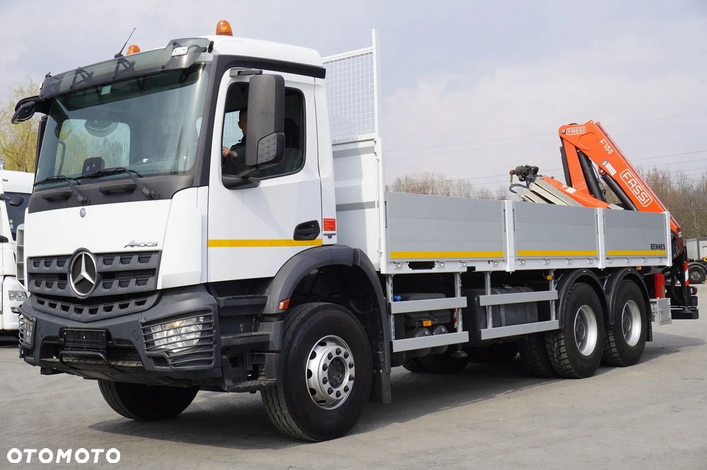Mercedes-Benz Arocs 2633 burtowy / HDS FASSI F155A.0.23 / PILOT / 230 tys. km - 9