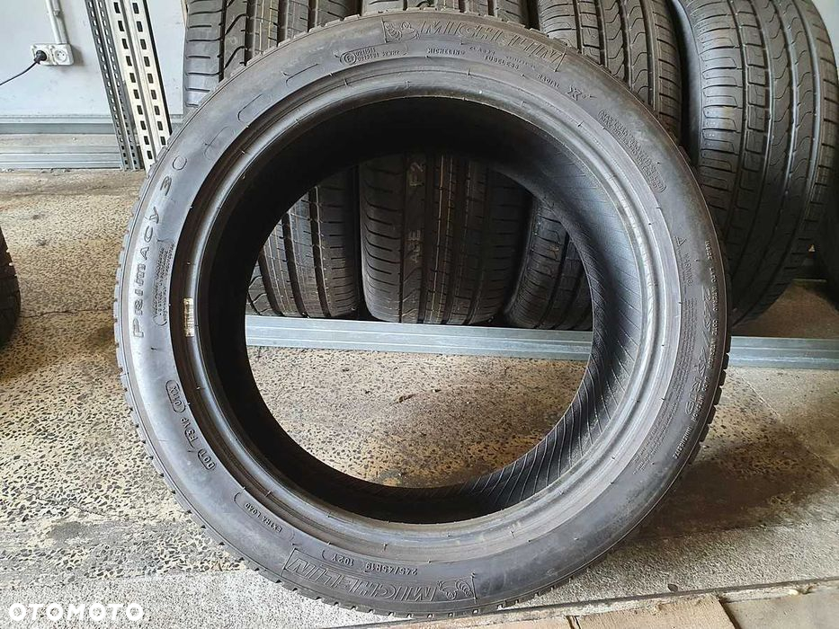 1x Opona letnia 245/45/19 MICHELIN Primacy 3 - 102Y Gąbka 6.5mm - 2