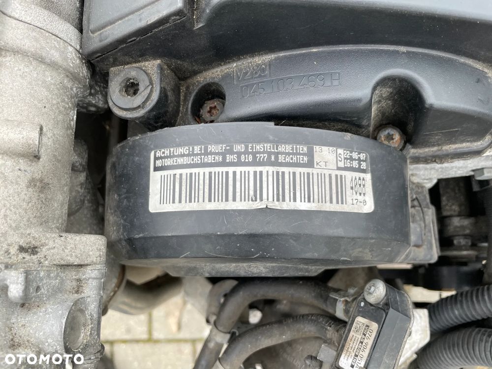 SKODA FABIA II POLO IBIZA SILNIK KOMPLETNY 1.4 TDI BMS Z NIEMCA - 5