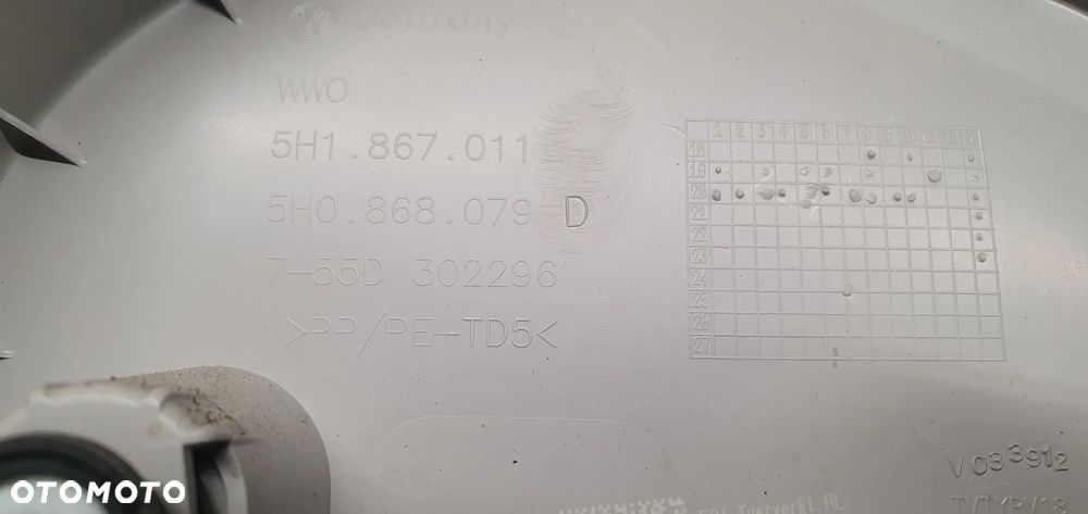 Boczek drzwi tapicerka lewy przód przednia lewa VW Golf VIII 8 - 7