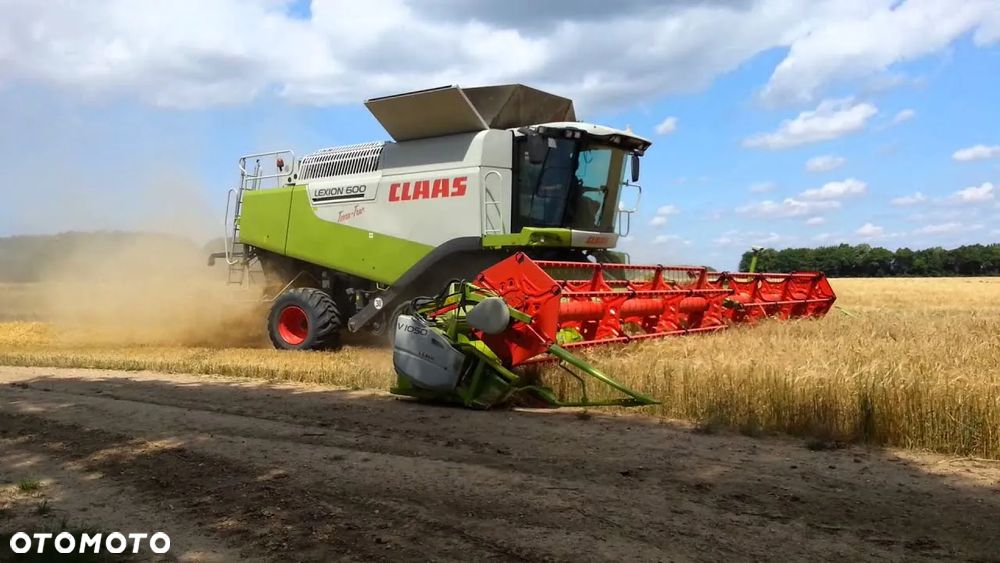 CLAAS LEXON 600TT KABINA HYDROMOTOR WAŁ SITA ZWOLNICA WARIATOR