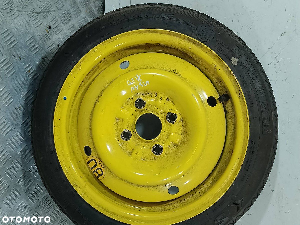 KOŁO DOJAZDOWE 14 NISSAN PIXO 54AR4 - 1