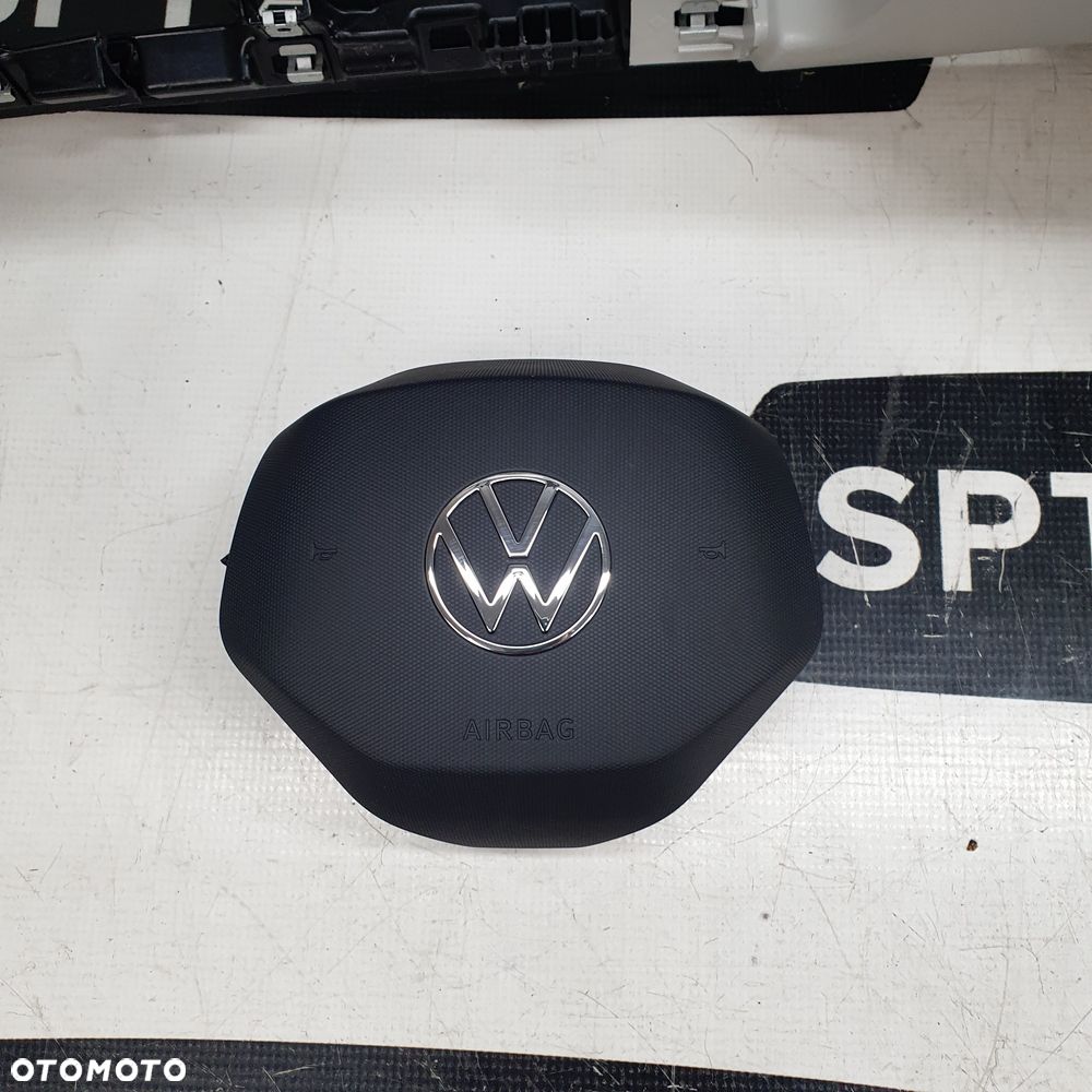 VW PASSAT B9 DESKA ROZDZIELCZA KONSOLA KOKPIT HEAD UP DWUKOLOROWA PULPIT PODUSZKI AIRBAG AIR BAG PASY KIT SET - 5