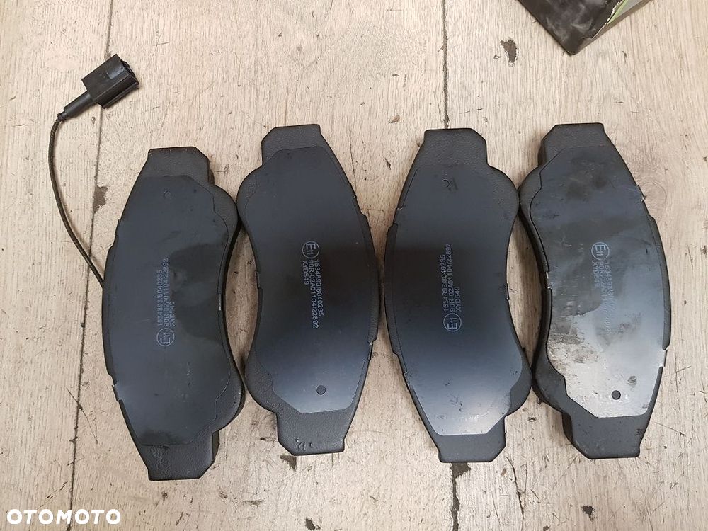 Klocki hamulcowe przód Ridex 402B0711 Fiat Ducato 250 2.3 D 150 Multijet 148 KM - 11