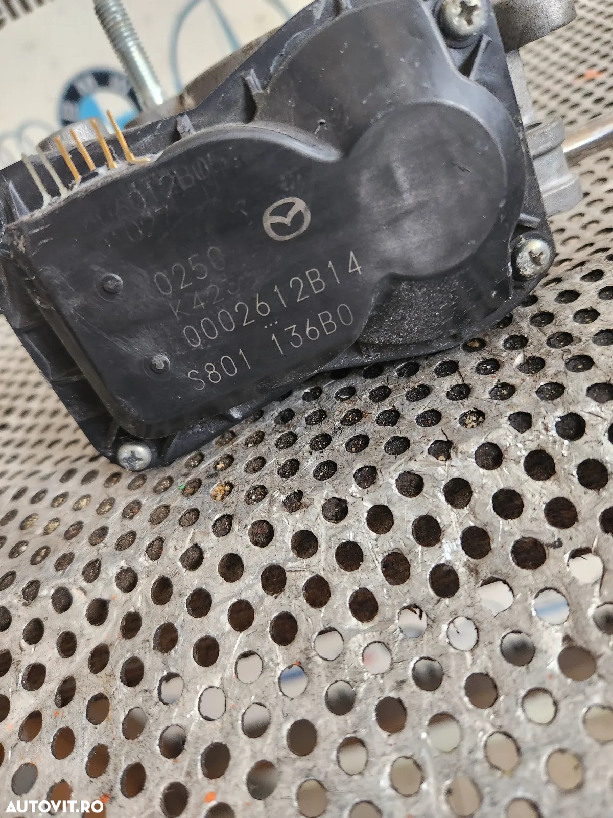 Clapeta Acceleratie Mazda 3 6 CX-3 CX-5 1.8 Diesel Skyactive Euro 6 Cod S801 136B0 Mufa Defecta - D - 7