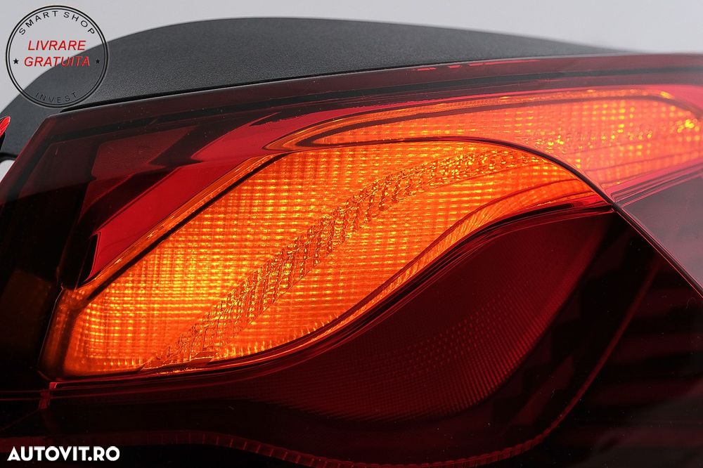 Stopuri OLED BMW Seria 4 F32 F33 F36 M4 F82 F83 (2013-03.2019) Rosu cu Semnal Dina- livrare gratuita - 9