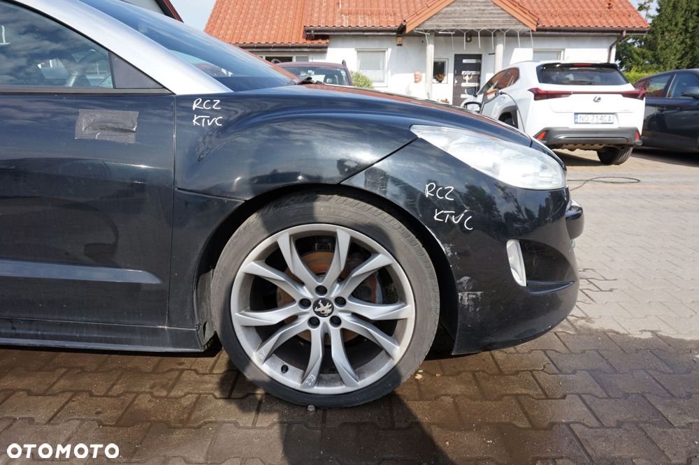 MASKA ZDERZAK BŁOTNIKI LAMPY RCZ  KTVC  PEUGEOT 2010-2015 CZARNY PRZÓD KOMPLETNY - 13