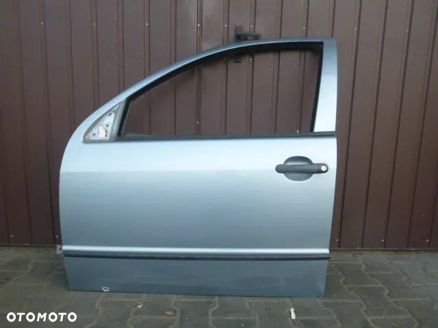 DRZWI LEWY PRZÓD LEWE PRZEDNIE SKODA FABIA I KOMPLETNE KOLOR 9151 - 1