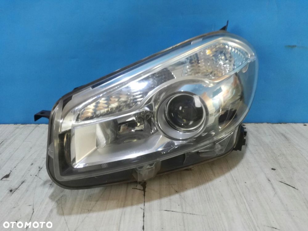 Nissan Qashqai I Lift J10 lampa reflektor lewy lewa Xenon Anglik 09/13 - 1