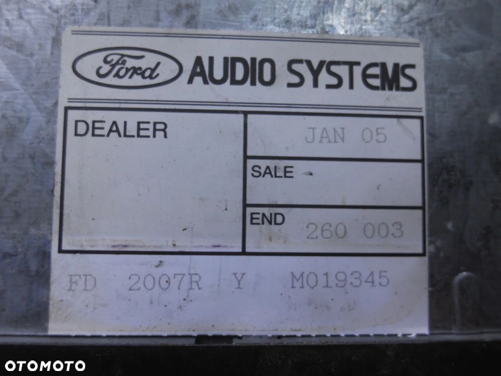 RADIO FABRYCZNE FORD GALAXY 95VW-18K876-KE - 5