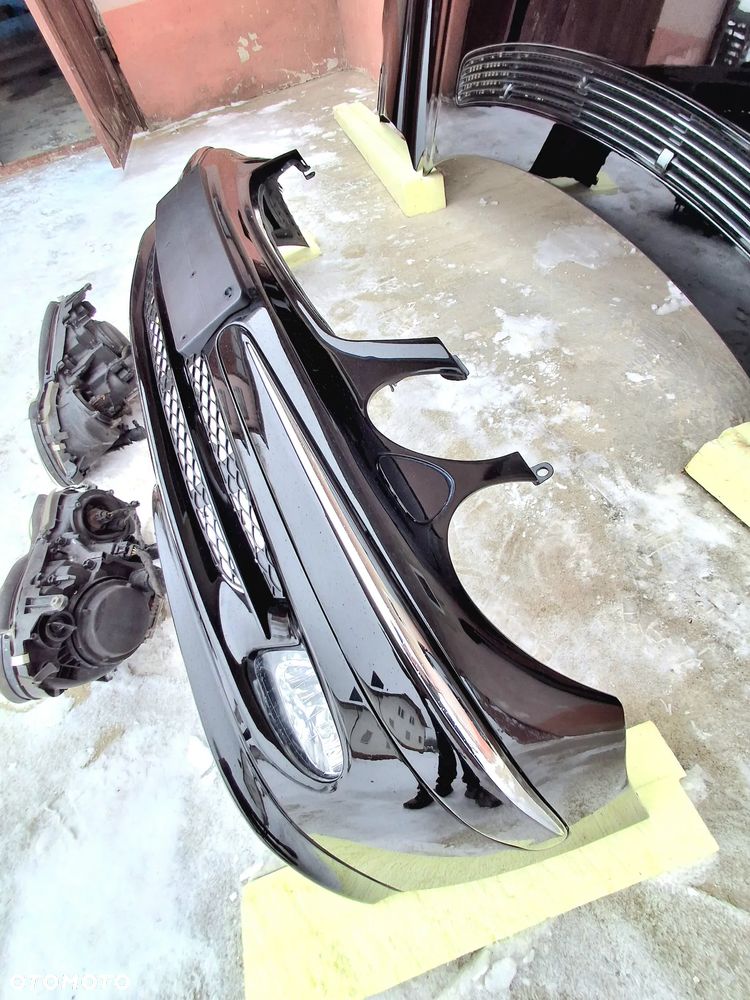 Mercedes W211 zderzak przedni lak 185 - 9
