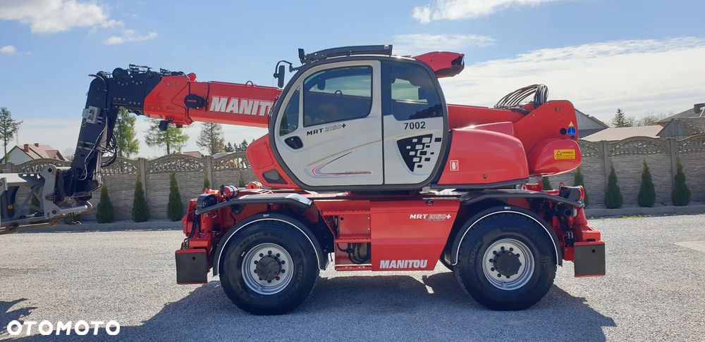 Manitou MRT 2150+/ kosz hydr /widły hydr/pilot /najbogatsza wersja wyposażenia - 9