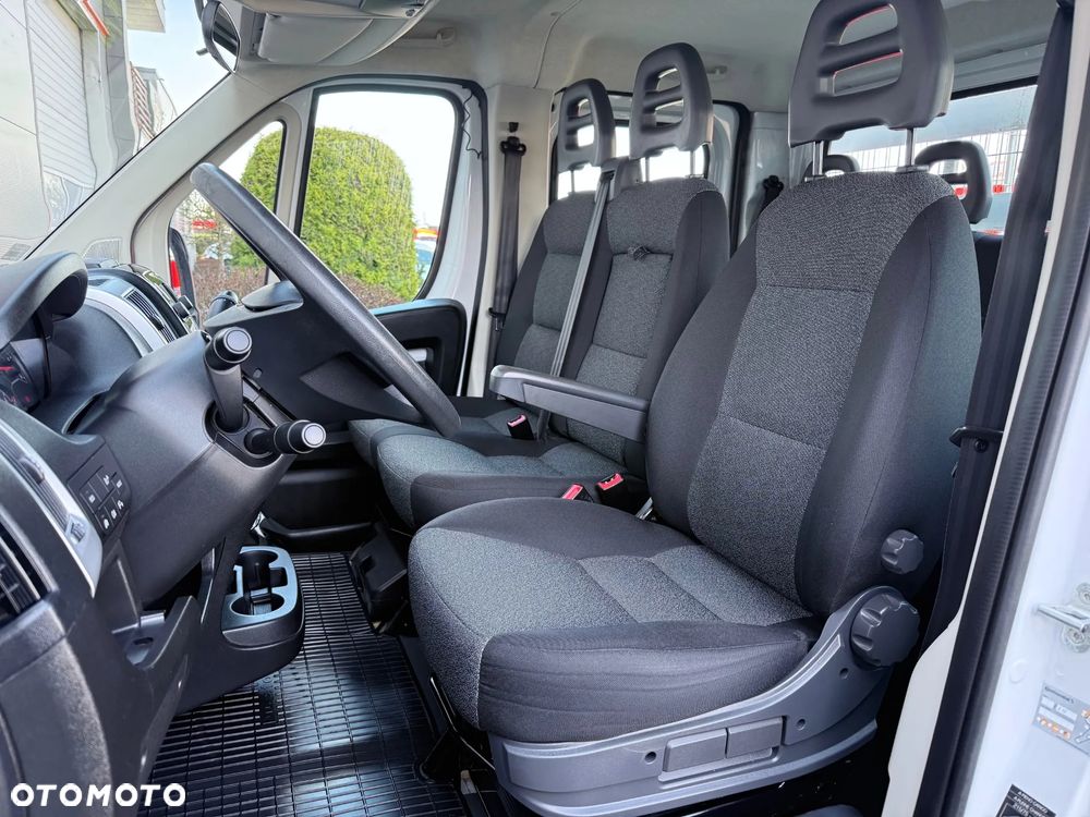 Fiat Ducato DOKA Brygadówka 7-miejsc Skrzynia 3.30m Salon PL Jeden Właściciel - 7