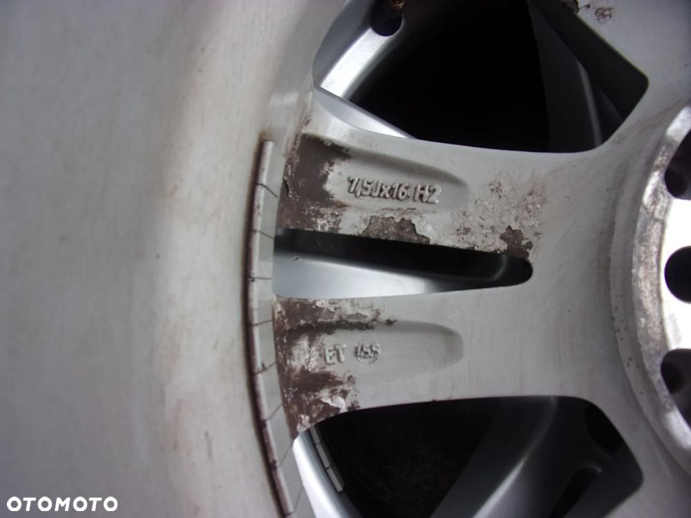 Alufelgi felga aluminiowa MERCEDES 16" 5 x 112 7,5Jx16H2 ET45 - 2