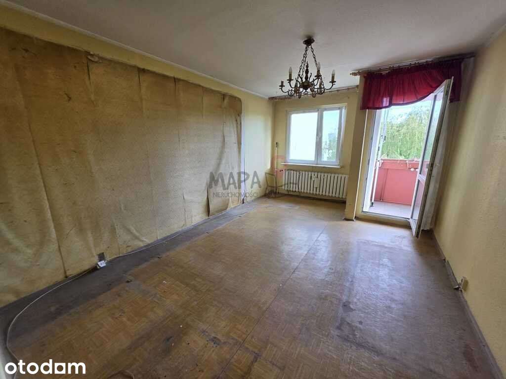 3 pokoje na Ks. Pomorskich z balkonem