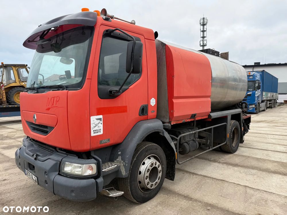 Renault Midlum Skrapiarka Drogowa Secmair 6000 l - 2