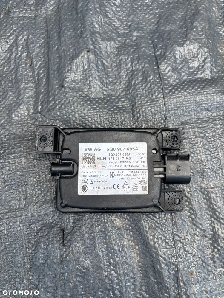 Vw Golf VII asystent zmiany pasa radar moduł distronic 5Q0907685A - 1