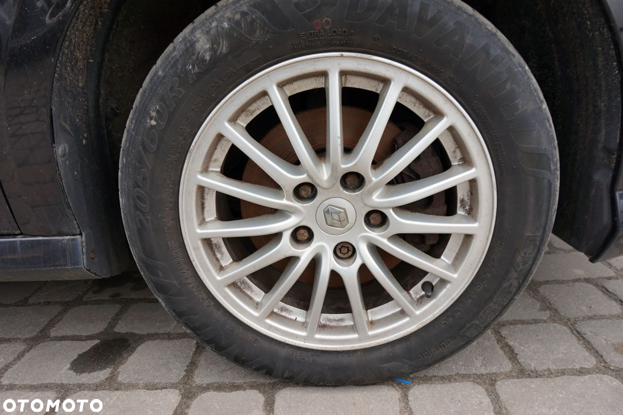 KOŁA FELGI ALUFELGI LAGUNA III PH2 LIFT 16 5X114.3 16 5x114.3 16 5X114.3 RENAULT 2012-2015 - 5