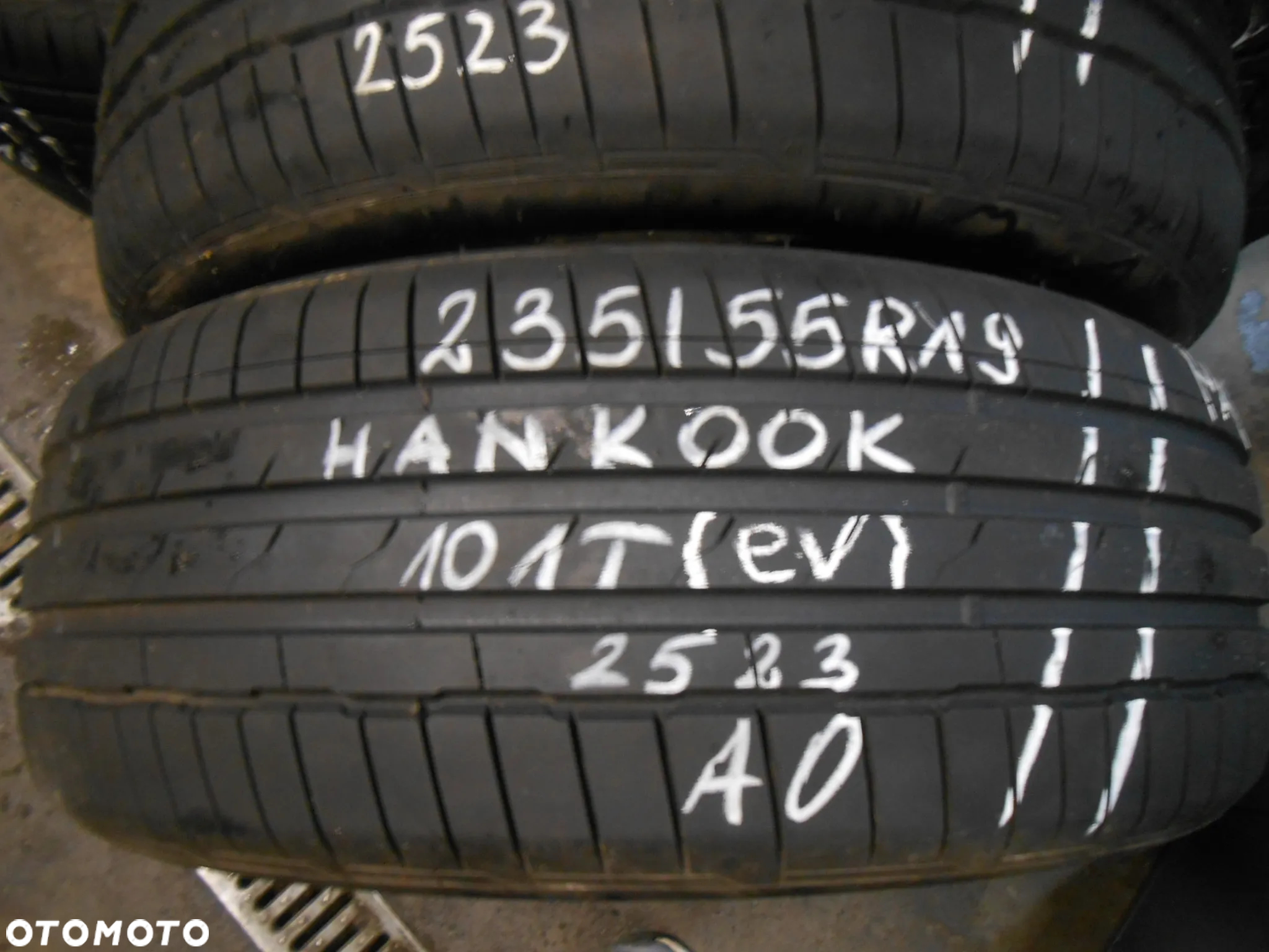 OPONY 235/55R19 HANKOOK VENTUS S1 EVO 3EV AO DOT 2523 7.2MM - 2