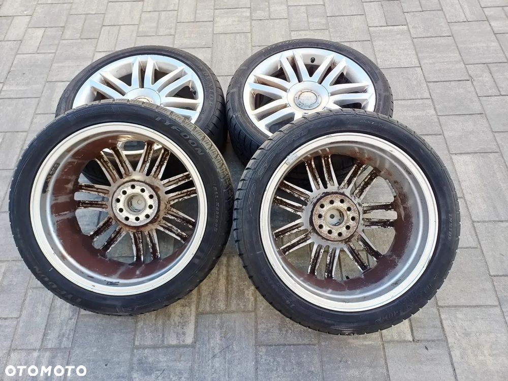 FELGI Z OPONAMI KOŁA ALUMINIOWE AUDI A3 R18 5X112 57,1 mm OPONY 2X LATO 2X ZIMA R18 245/40 NR19 - 12