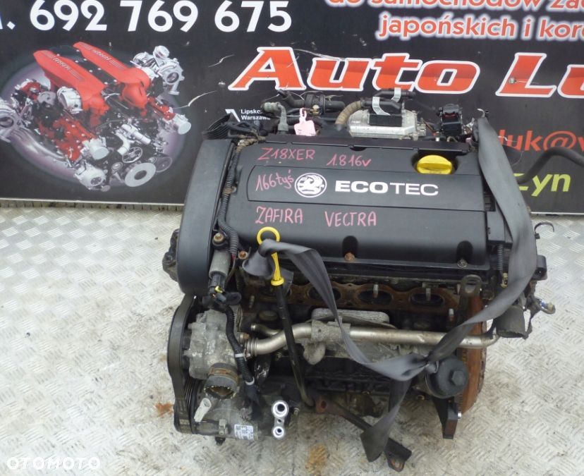 SILNIK OPEL ZAFIRA VECTRA 1.8 16V Z18XER 166 TYS - 1