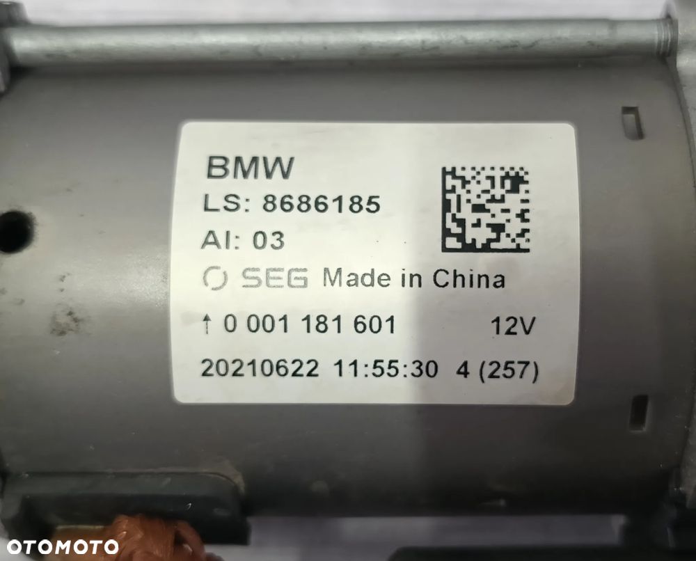 BMW F40 F45 F48 MINI F54 F56 F60 Rozrusznik 8686185 - 8
