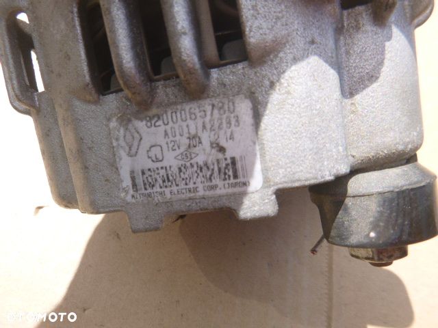 ALTERNATOR RENAULT CLIO II 1.2 8200065730 - 6