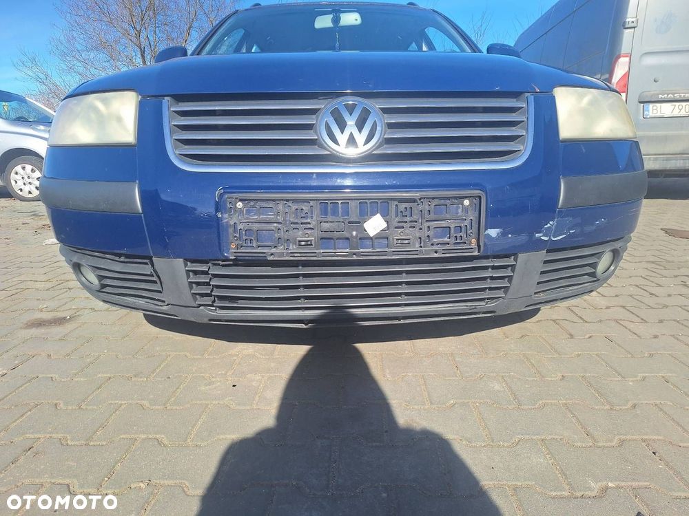 KOMPLETNY PRZÓD VOLKSWAGEN PASSAT B5 FL LA5E MASKA ZDERZAK BŁOTNIKI LAMPY - 4
