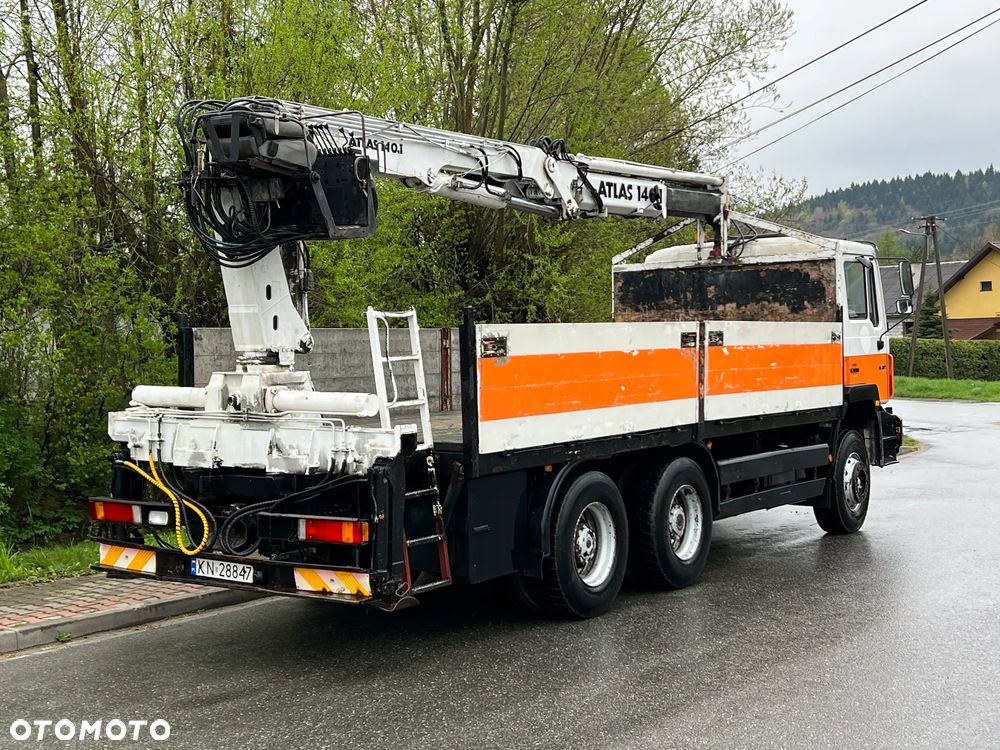MAN * 27-322 MAN 6x4 * HDS ATLAS 140 * - 9