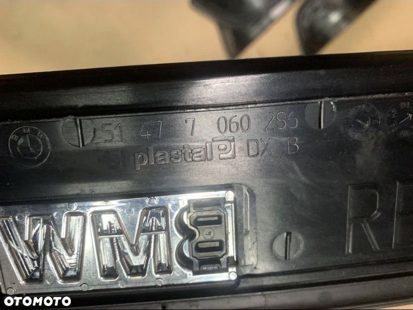 Listwa progowa przód tył lewa prawa bmw 3 e90 e91 - 6