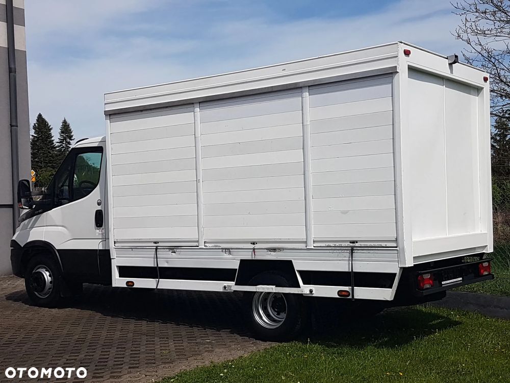 Iveco 70C18 KONTENER ROLETY BOK DO TRANSPORTU WODY 3,66x2,21x1,86 KLIMA DMC 7000KG RAMA PODWOZIE - 3