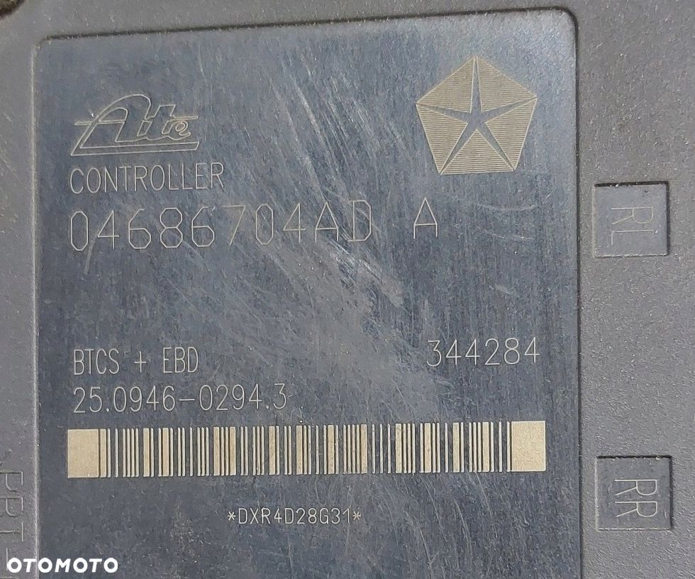 pompa sterownik abs voyager iv 2.8 crd 05r p04721428af - 6