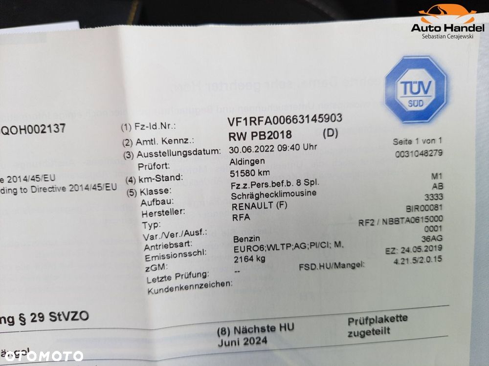 Renault Scenic TCe 140 GPF EDC LIMITED - 8