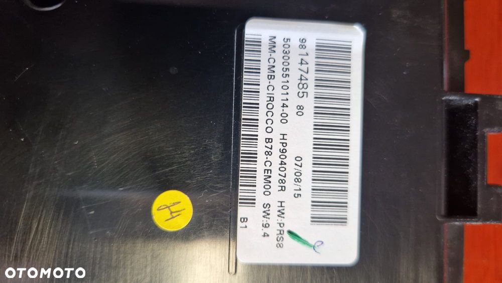 Wyświetlacz,licznik CITROEN C4 PICASSO - 3