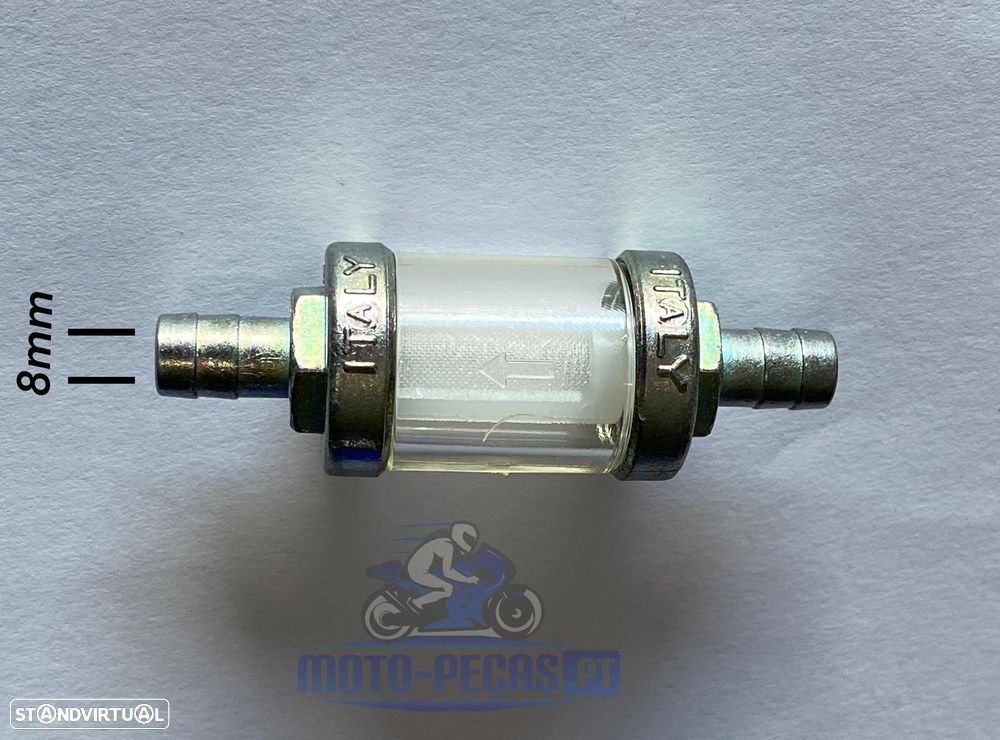 filtro de gasolina para motos entrada de 8mm - 1