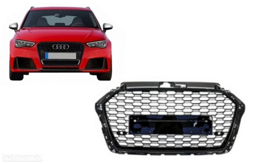 Grelha Frontal AUDI A3 8V Facelift (2017-2018) RS3 - 2