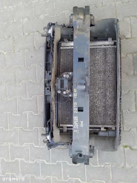 ZDERZAK PAS PR CHŁODNICA SUPERB III LF7M KAROSERIA - 13