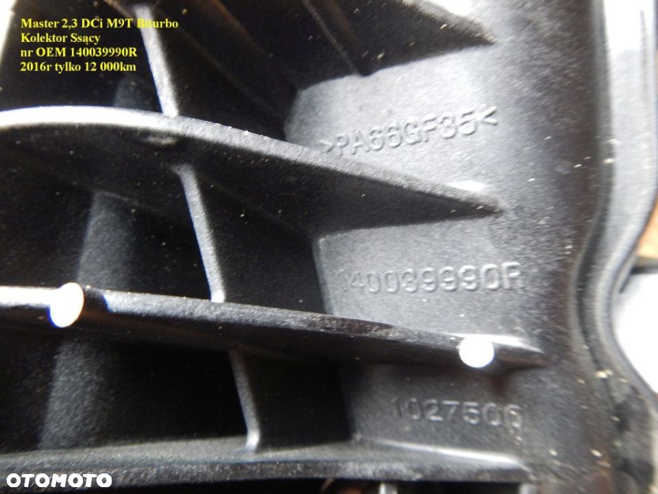 Kolektor ssący MASTER 2,3 DCI BITURO nr 140039990R - 3