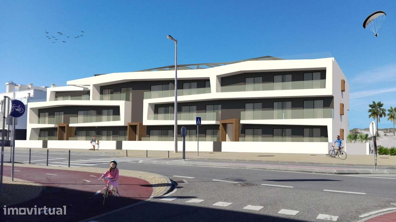 Apartamento T3 Duplex com grande terraço na Praia de Costa Nova - Grande imagem: 3/17