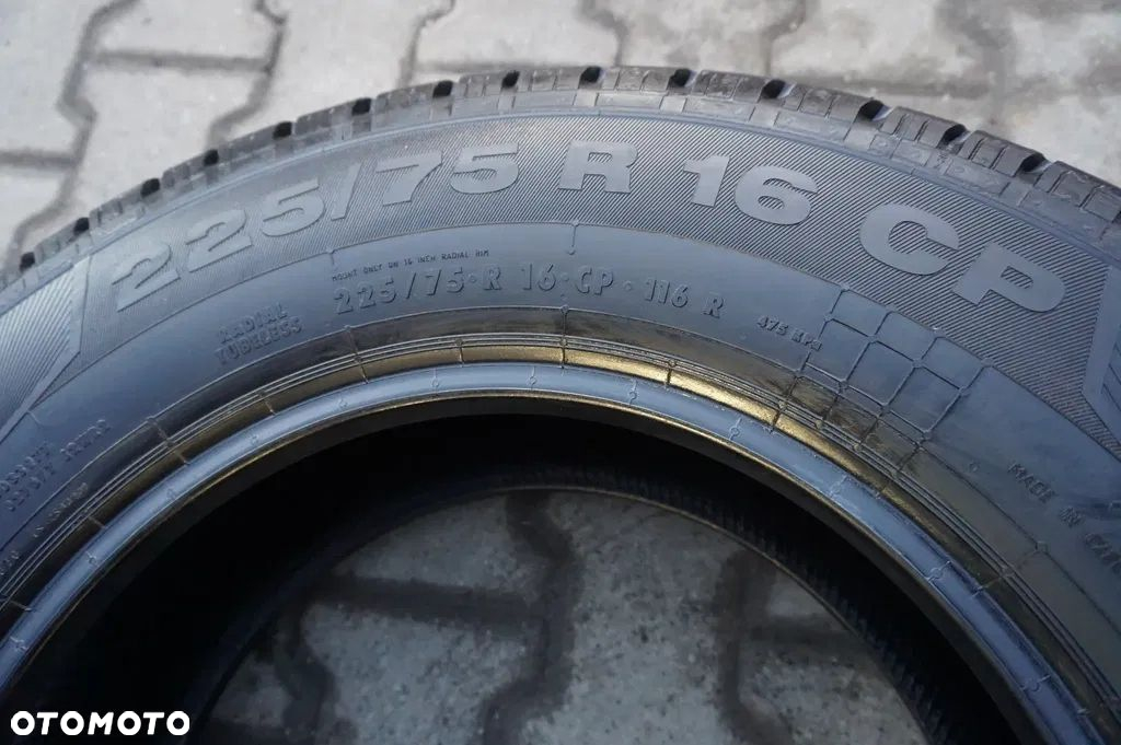 4x Continental VancoCamper CP 225/75R16C 116R L152 - 8
