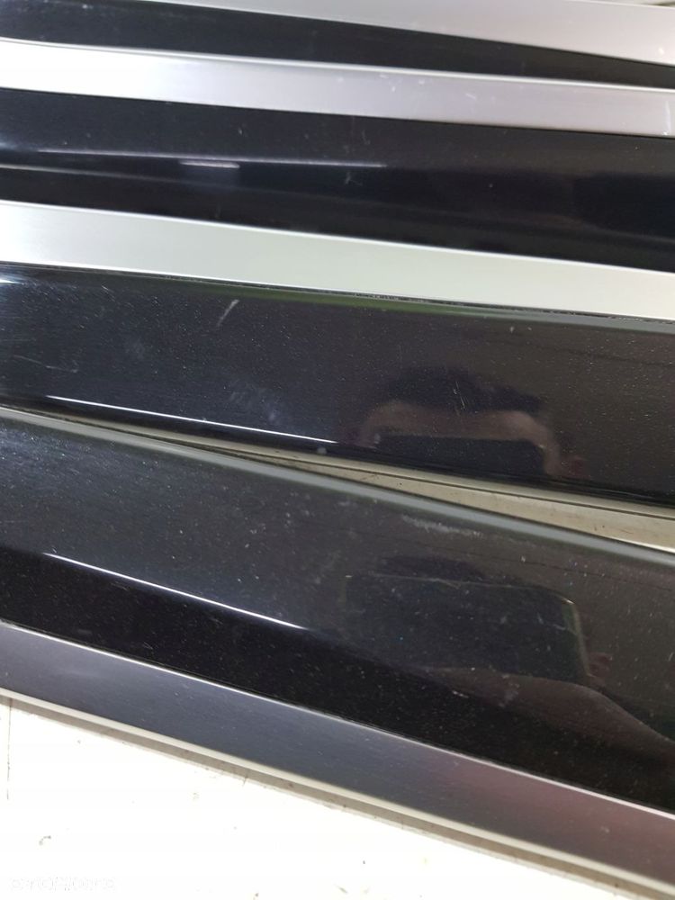 dekory listwy deski rozdzielczej bmw f10 f11 lift eur komplet black schwarz - 9