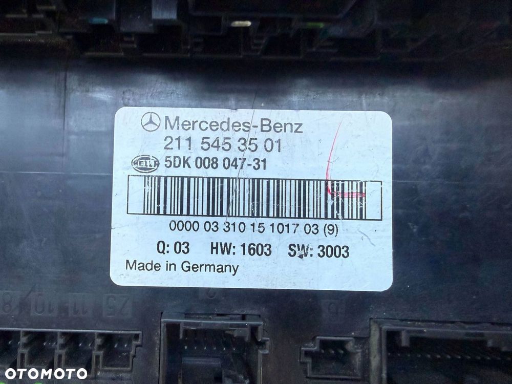 MODUŁ SAM MERCEDES W211 A2115453501 5DK008047-31 - 2