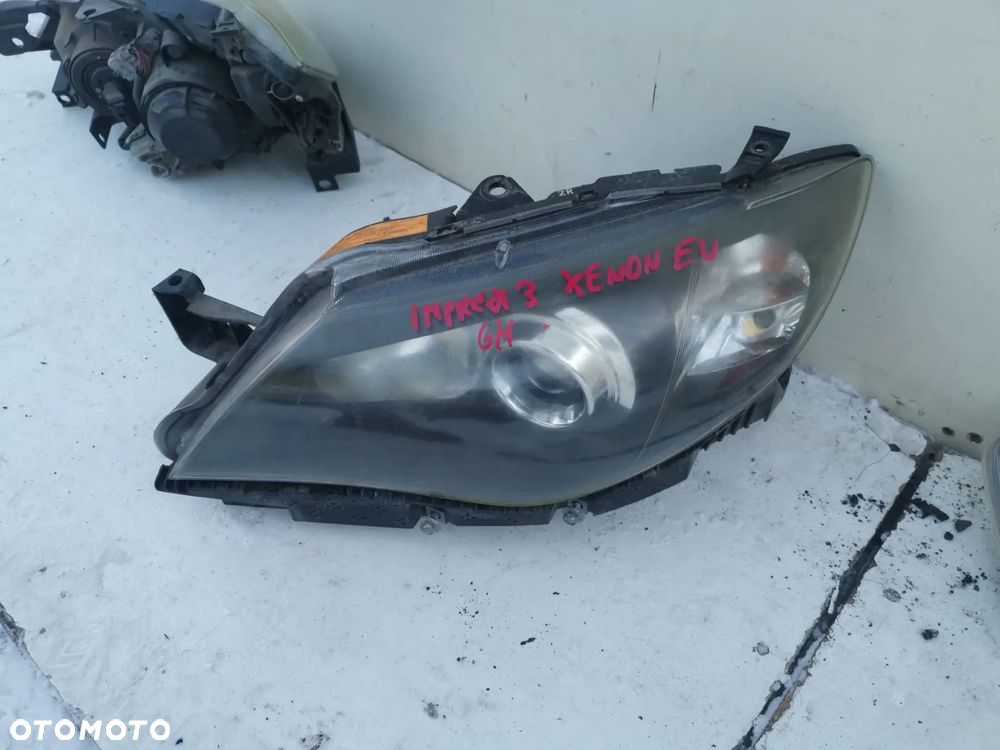 SUBARU IMPREZA III 3 GR 07-13r XENON LAMPA PRAWA PRZEDNIA EUROPA - 6