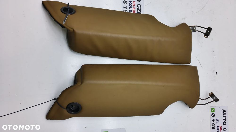 Audi A6 C6 Sedan Kanapa Oparcie Boczki Pasy Brąz - 11