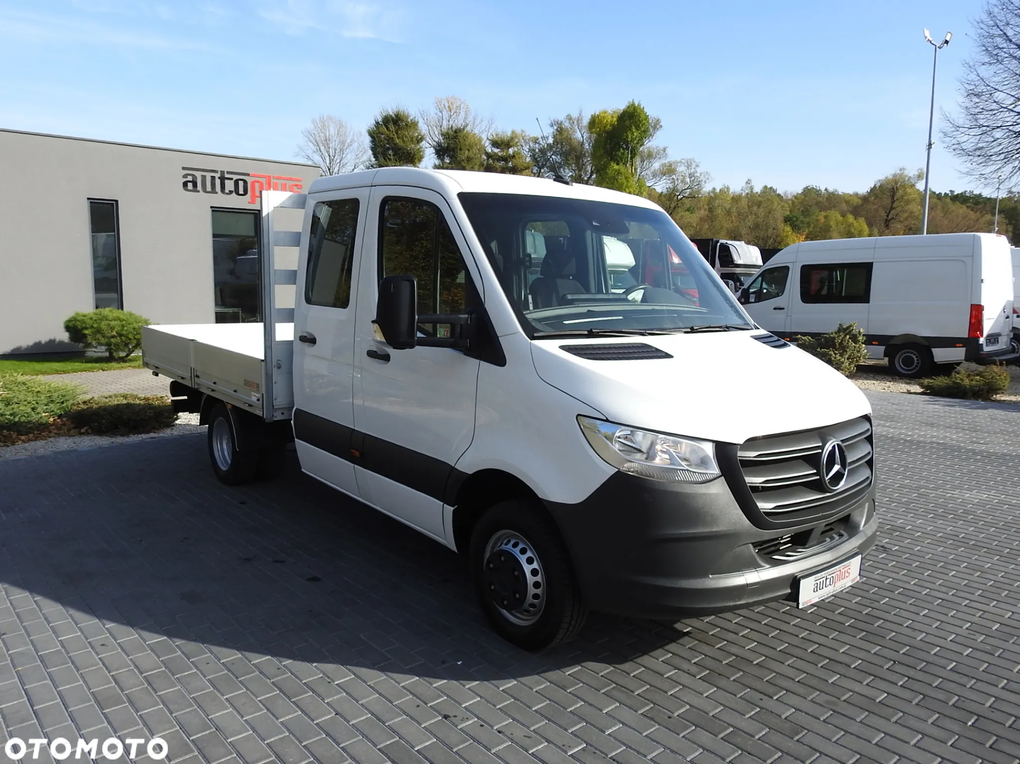Mercedes-Benz SPRINTER 516 SKRZYNIA PODWÓJNA KABINA DOKA 6 MIEJSC TEMPOMAT KLIMATYZACJA BLIŹNIACZE KOŁA 160KM [ 113742 ] - 5