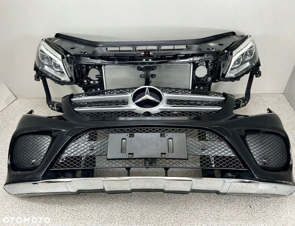 MERCEDES GLE W166 X166 AMG ZDERZAK CHŁODNICE PAS WZMOCNIENIE LAMPY LED - 2
